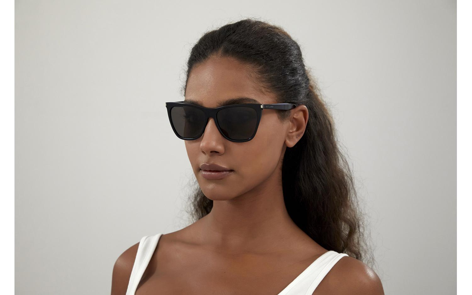 Saint Laurent SL 526 001 58 Sunglasses | Shade Station